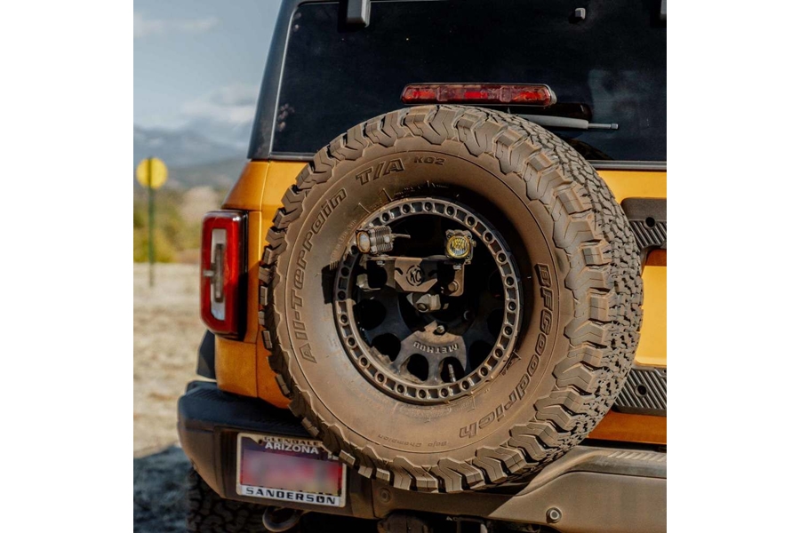 KC HiLiTES Spare Tire Light Mount - JL / Bronco Raptor