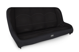 PRP Rear 47in Wide Bench Seat - Black  - JK 4Dr