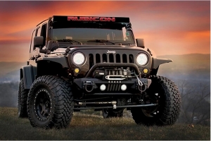 AeroLidz 52in Dual Row 'Rubicon' Light Bar Insert - Red 