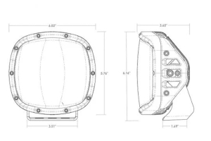 Rigid Industries Adapt XP LED Lights, Pair