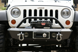 LOD Offroad Signature Series Shorty Front Bumper w/Bull Bar Black - JK