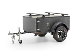 FreeSpirit Recreation Highway Sport Trailer w/ Rhino Vortex 65 Kit - Grey