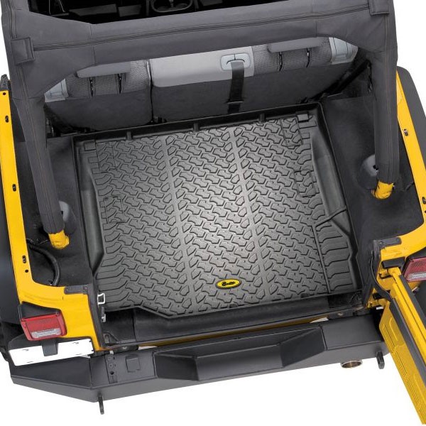 Bestop Rear Cargo Liner Black - JK 07-10