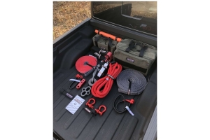 Factor 55 Vehicle Recovery Kit/Sawtooth, Medium, Red
