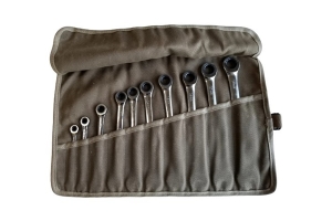 Last US Bag Co. Waximillion Tool Roll - Grey