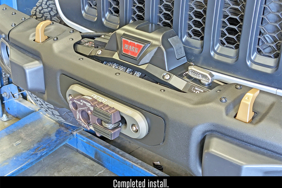 RockJock Winch Plate Kit - JT/JL
