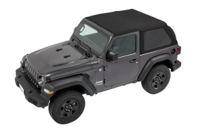 Bestop Trektop NX Slantback Soft Top, Black Twill - JL 2Dr