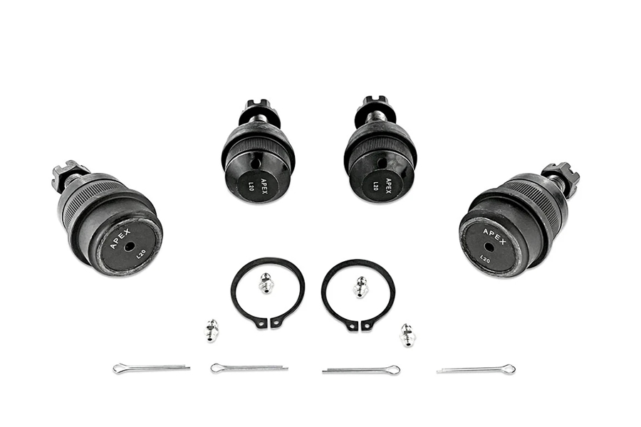 Apex Chassis Front HD Ball Joint Kit - JK