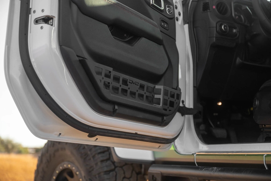 DV8 Offroad Electric Seat Front Door Molle Pockets - JT/JL