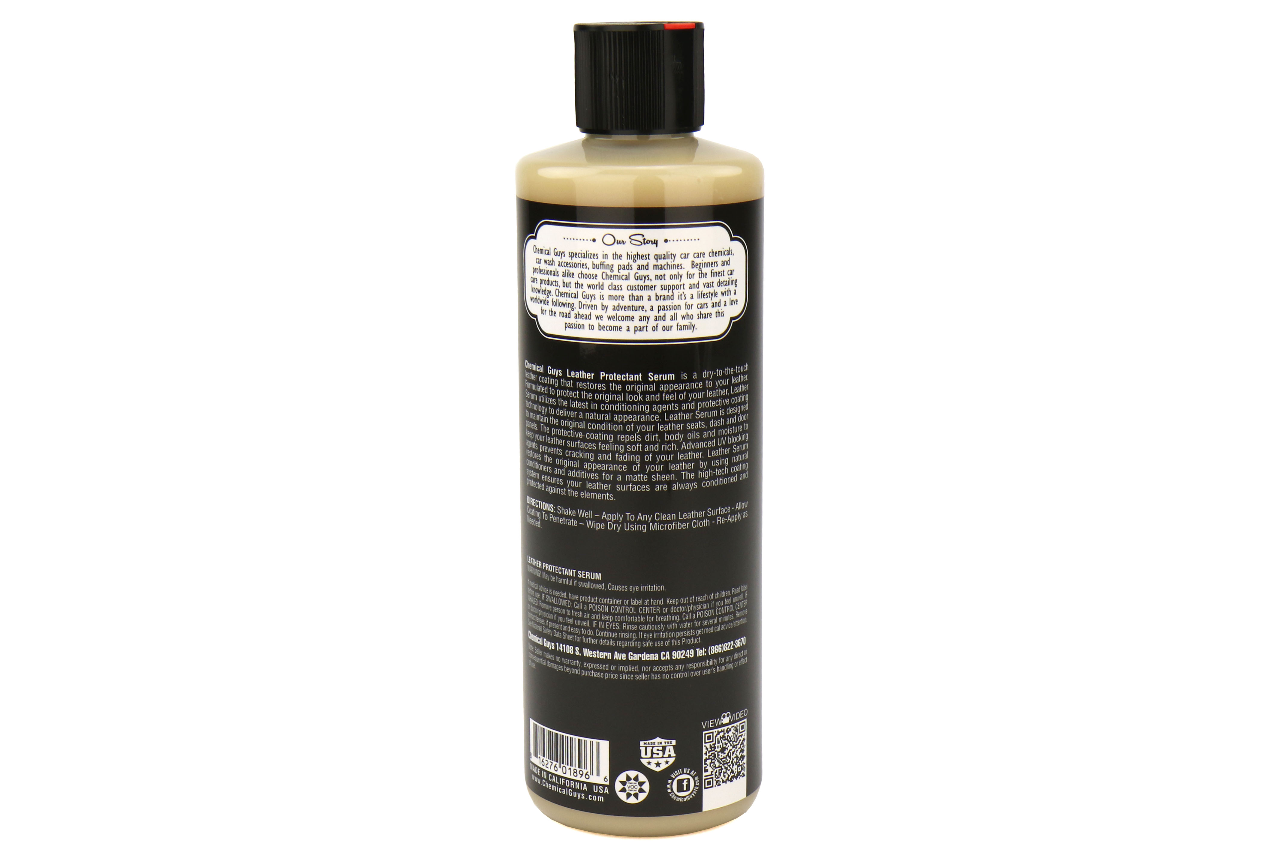 Chemical Guys Leather Serum Conditioner and Protective - 16oz