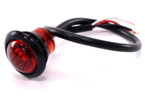 Poison Spyder 3/4in LED Marker Lamp Red