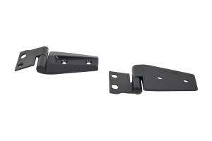 Kentrol Hood Hinge Set - Textured Black  - JK 