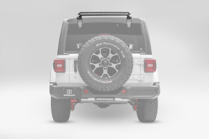 T-REX ZROADZ Rear Window Hard Top Mounting Bracket Kit w/30In LED Light and Wire Harness - JL