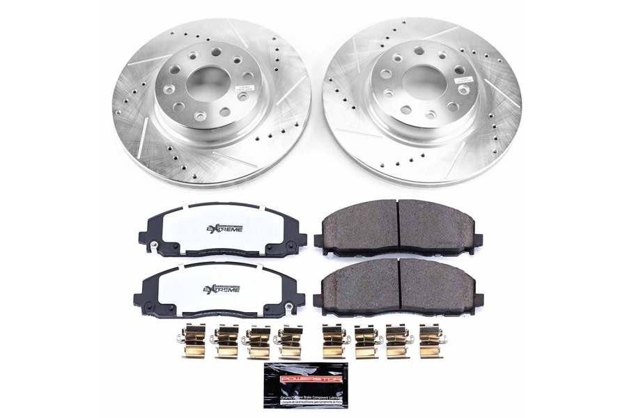 PowerStop Front & Rear Z36 Truck & Tow Brake Kit | Jeep Gladiator (2020–2021) (K8509-36)