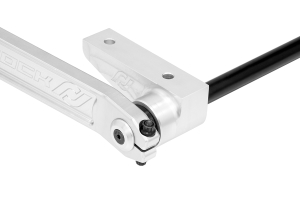 RockJock Front Antirock Sway Bar Kit w/ Aluminum Bars and Brackets - JK 