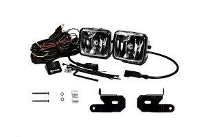 KC HiLites A-Pillar/Windshield Light Mount Kit w/Gravity LED G34 Lights - JL