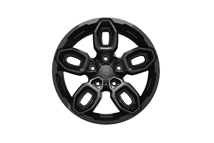 Bawarrion Bee 17x9 5x5 4mm Wheel - Matte Black w/ Matte Black Logo - JL/JT/JK
