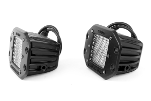 Rigid Industries D-Series PRO Flood Diffused Lights w/Flush Mount, Pair