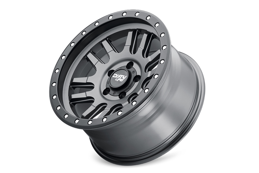 Dirty Life 9309 Canyon pro Series Wheel, 17x9 5x5 -12MM - Satin Graphite - JT/JL/JK