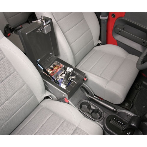 Tuffy Security Wrangler Security Console Insert  Medium Khaki - JK 2007-10