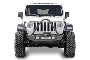 LOD Signature Series Stubby Front Bumper with Stinger for Warn Power Plant Winch - JT/JL
