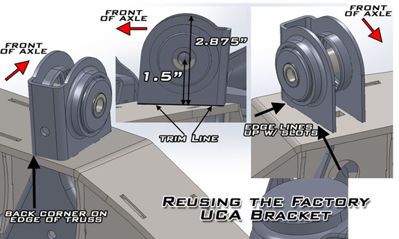 Artec Industries Front Axle Truss - LJ/TJ