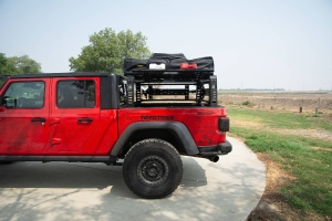 ZROADZ Overland Access Rack  W/ Three Lifting Side Gates, For Use on Factory Rail - JT