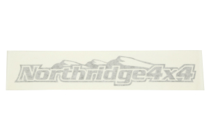 Northridge4x4 Sticker Black 6.5in