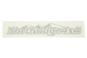 Northridge4x4 Sticker Black 6.5in