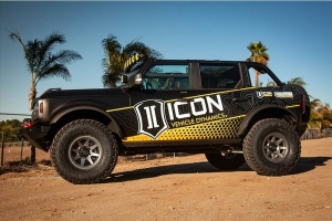 ICON Vehicle Dynamics 21-Up Rear Adjustable Tubular Rear Track Bar Kit - Bronco 2021+
