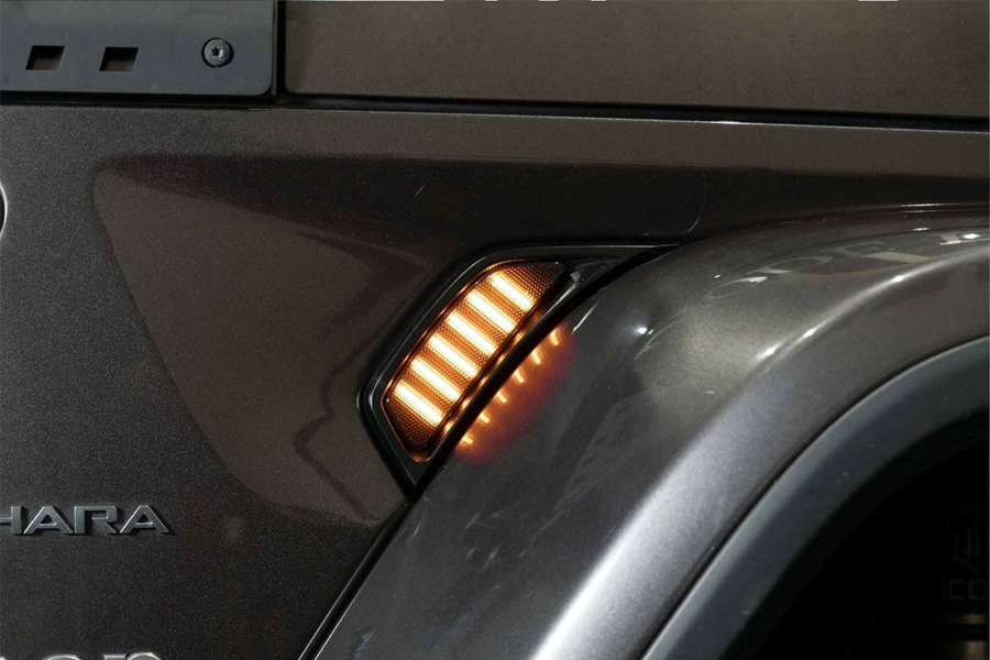 Form Lighting LED Fender Lights, Pair - Smoked - JL