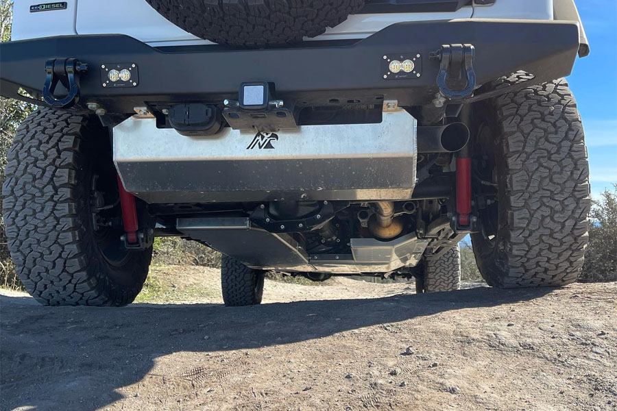 Next Venture Motorsports Aluminum Belly Skid - Bare - JL Diesel 