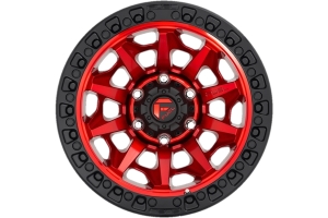 Fuel Offroad Covert D695 Series Wheel, 17x9 5x5 - Candy Red  - JT/JL/JK