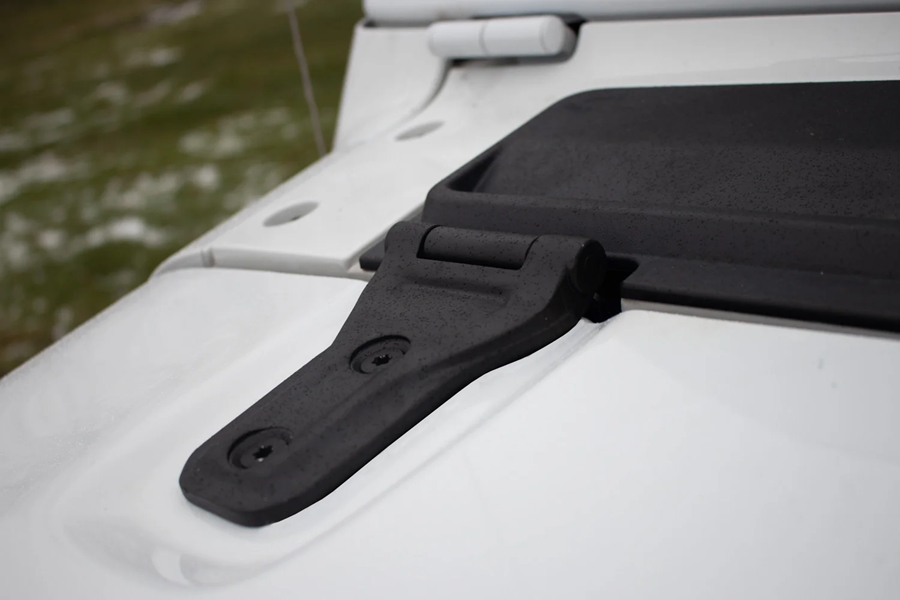 Kentrol Hood Hinge Set - Black - JT/JL