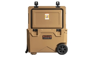 Roam Rolling Rugged Cooler, 50qt - Desert Tan