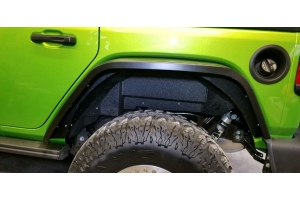 Nemesis Industries Notorious Dovetail Rear Flares - Textured Black - JL