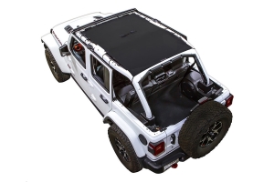 Spiderwebshade JL4D ShadeTop Black - JL 4dr