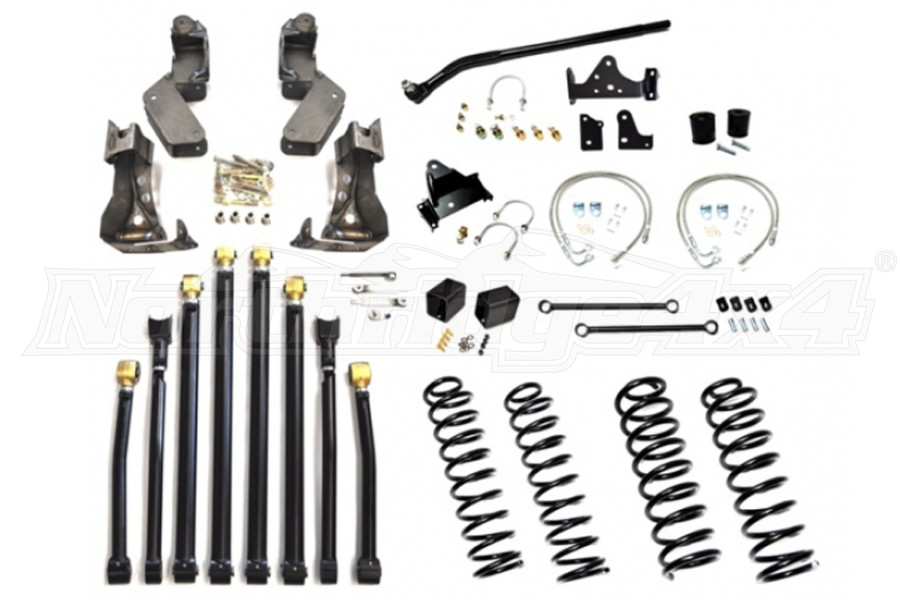 EVO Manufacturing 3in Double D Bolt On Long Arm Lift Kit  - JK