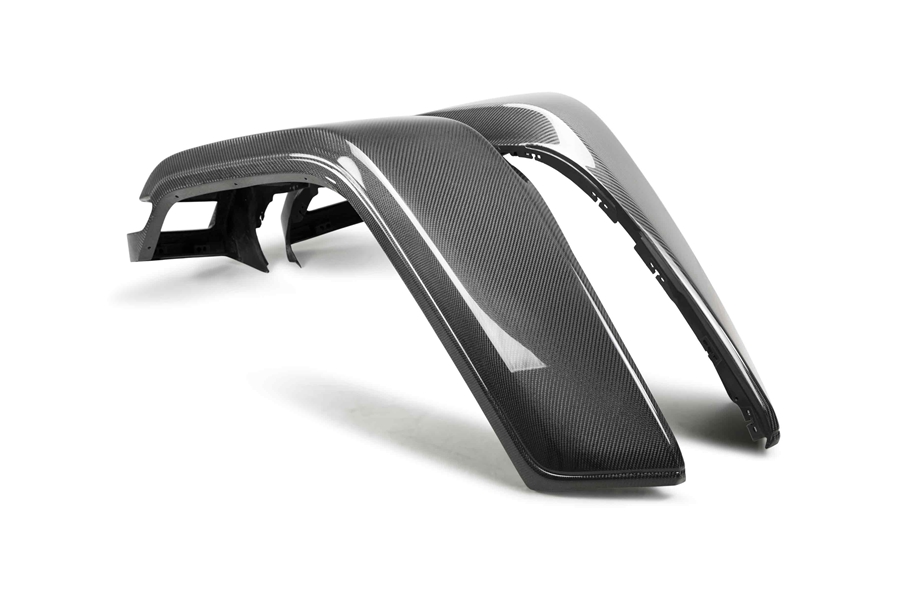 Anderson Composites Carbon Fiber Front Fender Flares - JT 