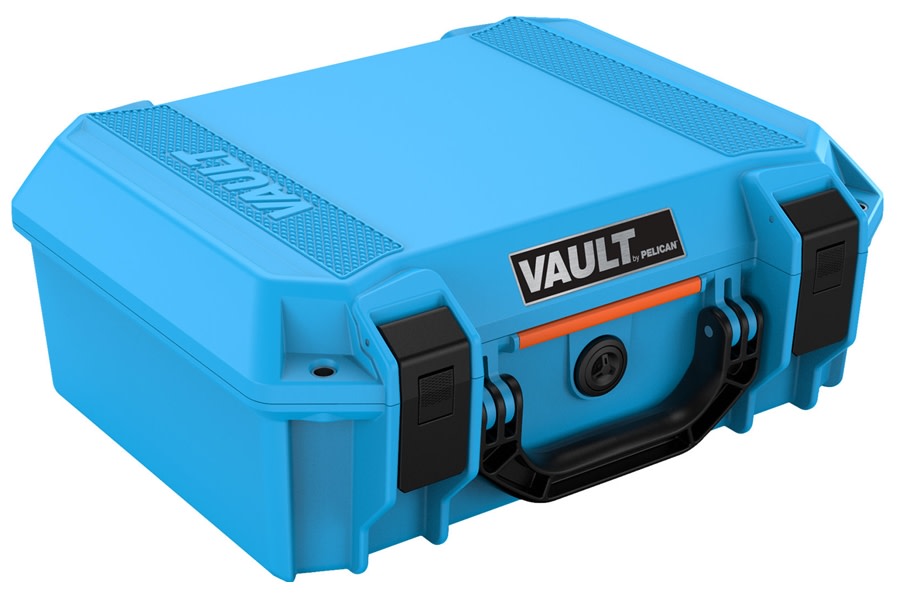 Pelican V200C Vault Medium Eqiupment Case w Foam Insert Blue Pelican V200C Vault Medium Eqiupment Case w Foam Insert Blue
