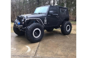 Motobilt Crusher 2in Front Fender Flares - Bare  - JK