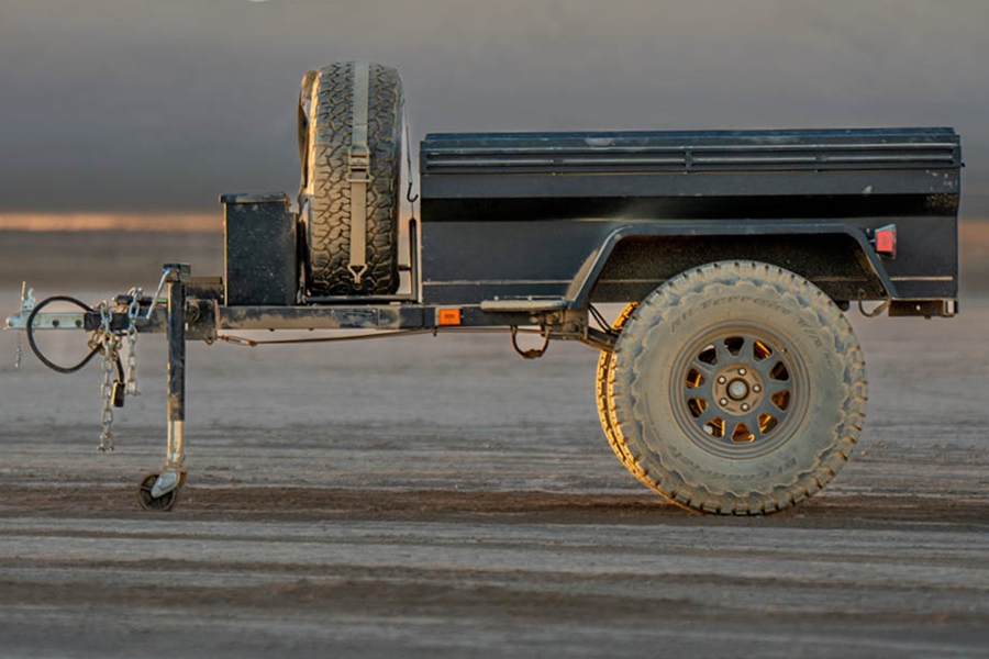Overland Vehicle Systems Military Style Off Road Trailer w/ Full Articulating Suspension - 5x5 Bolt Pattern