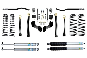 Evo Manufacturing 2.5in Enforcer Overland Stage 3 PLUS Lift Kit w/ Bilstein Shocks - JL 