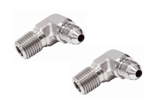 ARB 90 Deg Elbow JIC4 Male 1/4in NPT Male  2PK