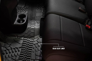 King 4WD Premium Four-Season Floor Liners, Front & Rear - JK 4Dr 2014+
