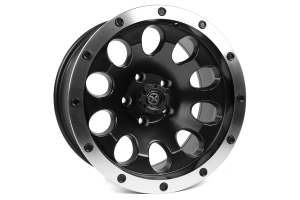 ATX Wheels Slot 17x9 Wheel Satin Black w/Machined Lip