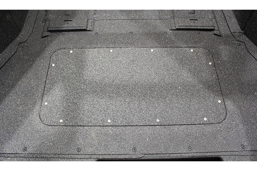 Motobilt Fuel Access Hatch - Bare Steel - JK