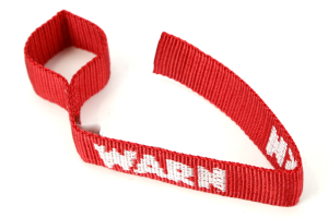 Warn Hook Strap Red