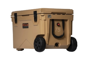 Roam Rolling Rugged Cooler, 75qt - Tan