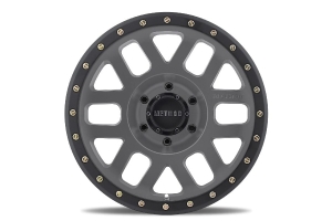 Method Race Wheels 305 NV Series Wheel 18x9 6x5.5 18mm Offset Titanium Matte Black Lip - Bronco 2021+